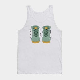 Hikers boots Tank Top